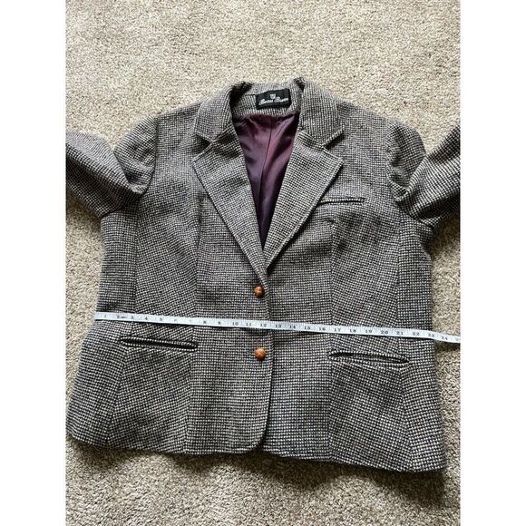 BEAU BREM Vintage WOMENS BLAZER Jacket Long Sleeve Button SIZE 42 - Picture 9 of 13